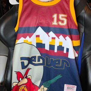 Yosemite Sam Denver Nuggets Mens Medium Jersey